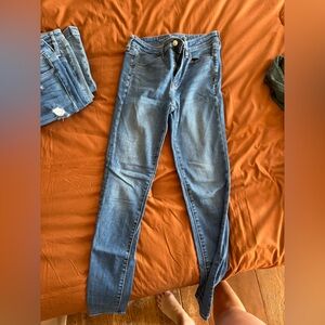 American Eagle Outfitters Light Blue Skinny Jeans